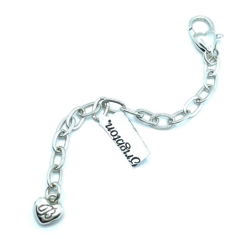 BRIGHTON Delicate SILVER EXTENDER For Bracelet Or Necklace Beautiful 4in NWT